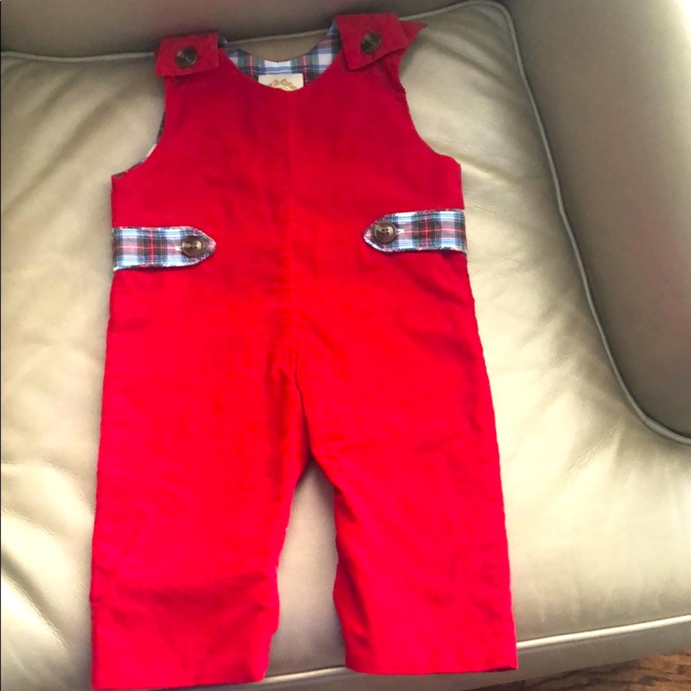 TBBC Lawson Longall Richmond Red Corduroy